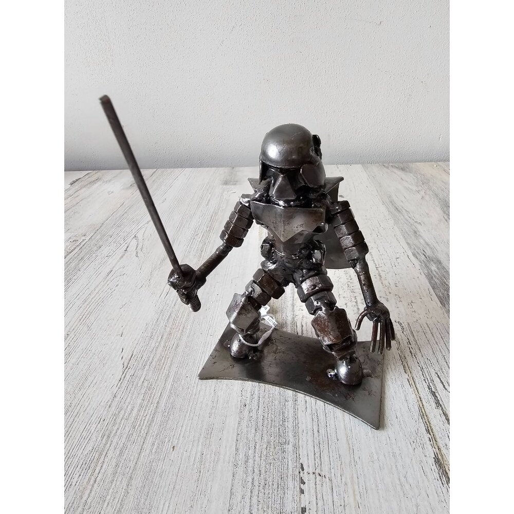 Kalifano Darth Vader Star wars recycled metal art‎ figurine statue unique